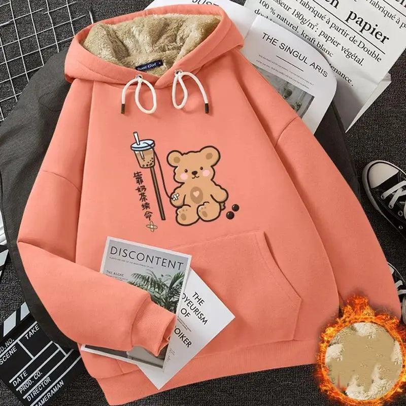 Cozy Chenille Cashmere Hoodie - MRC STORE