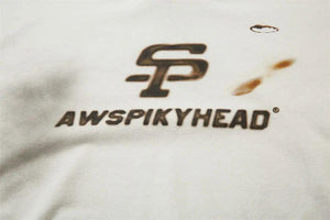 Spray Paint Letter Hoodie - MRC STORE