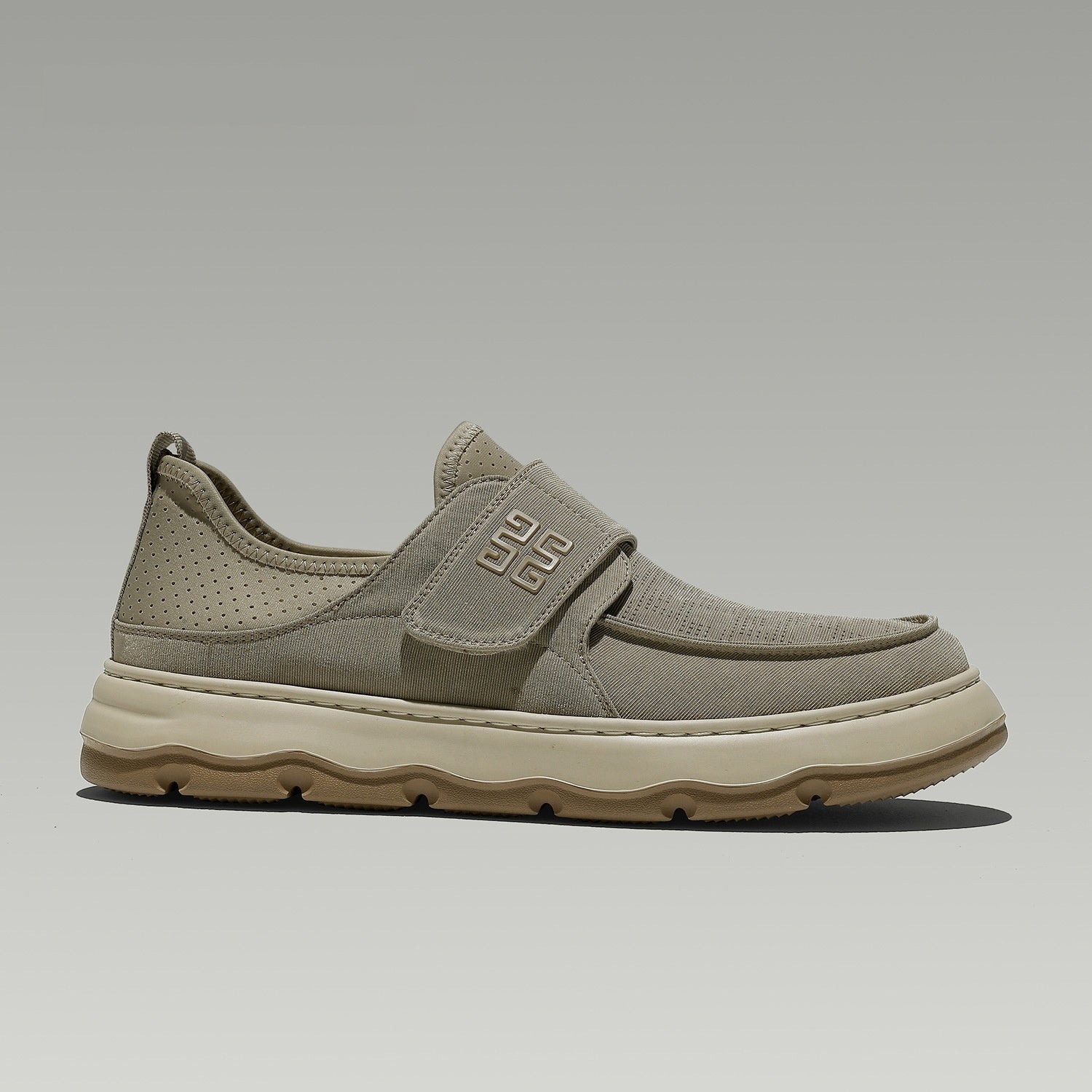 Perforated Breathable Velcro Casual Shoes MRC STORE