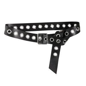 Unisex Punk Belt - Hollow PU Fashion My Store