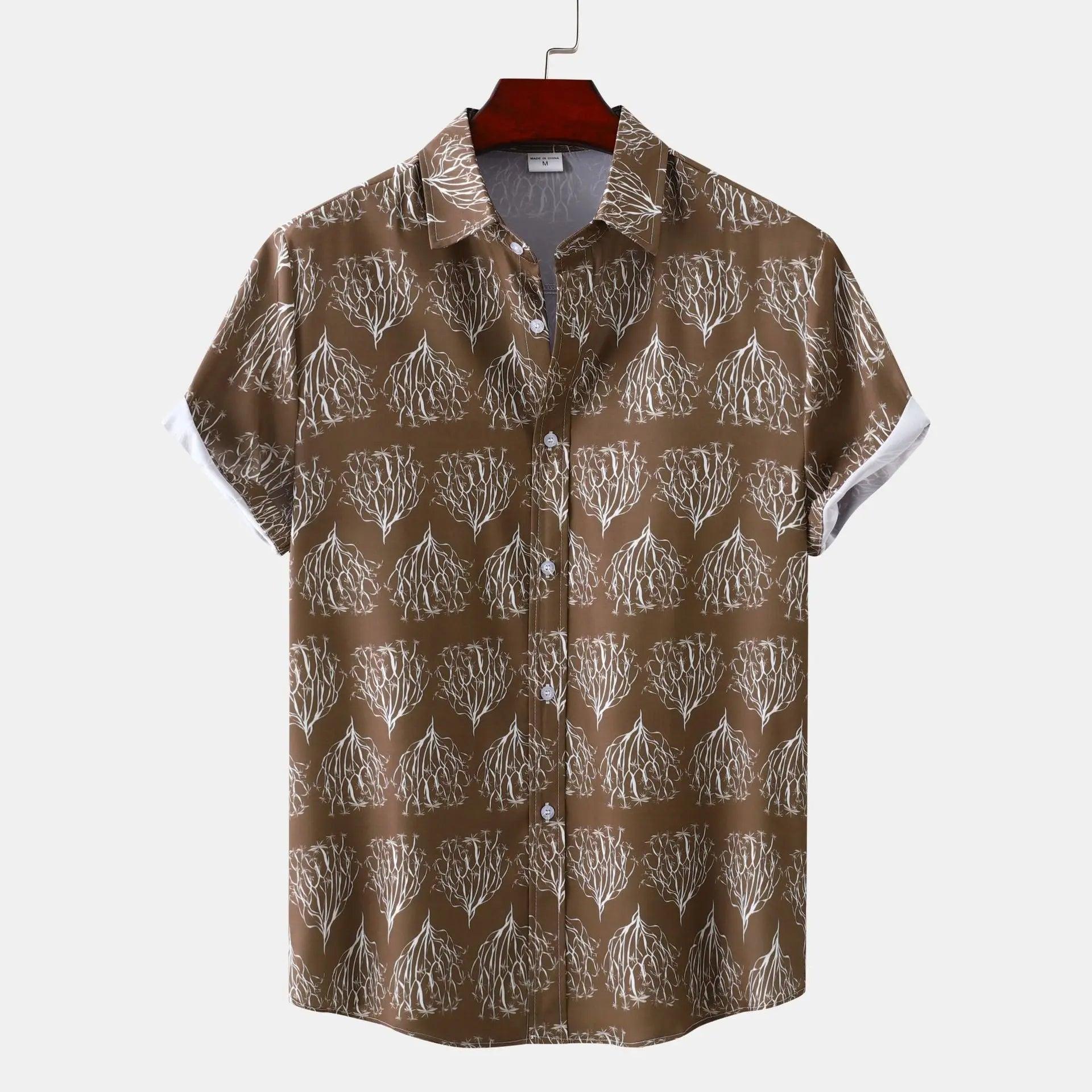 Hawaiian Floral Shirt - MRC STORE