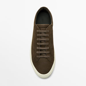 Lace-Up Leather Casual Sneakers MRC STORE  90.00