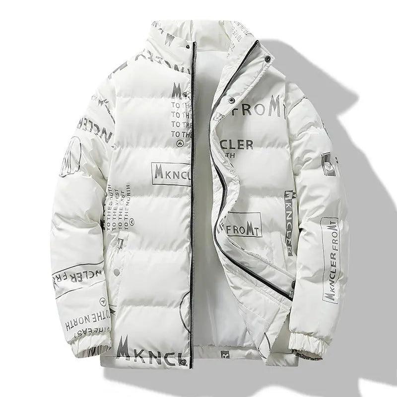 Fashion Printed Winter Coat - MRC STORE