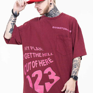 Trendy Fried Street Casual T-Shirt - MRC STORE