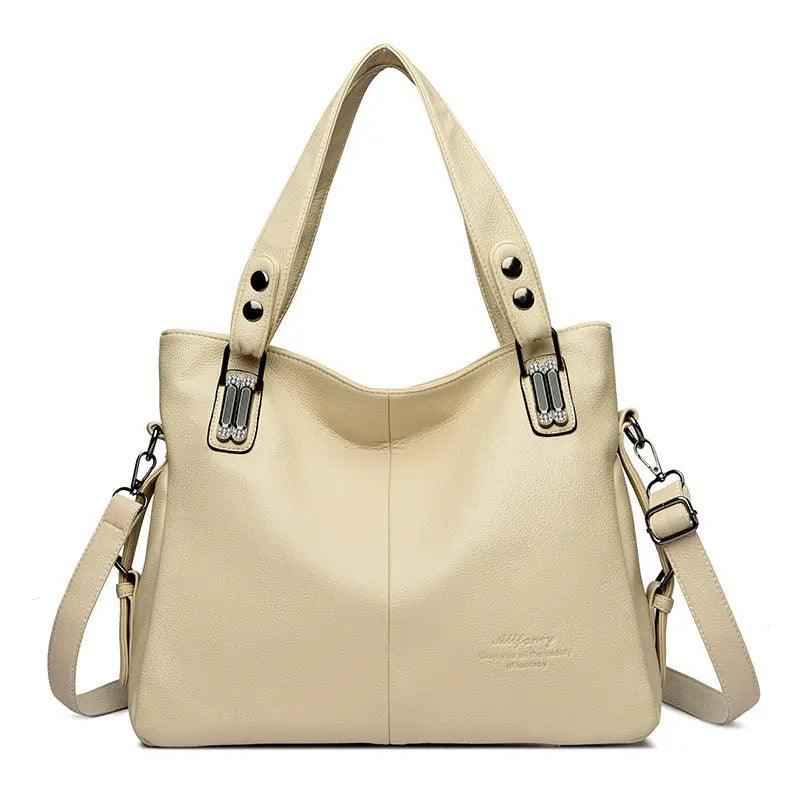 Trendy PU Leather Bag Tote in Sophisticated Colors