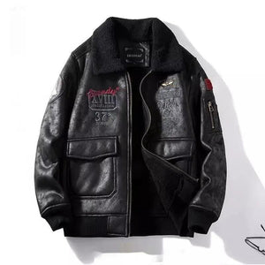 Lambswool Fleece-lined Suede Jacket - MRC STORE