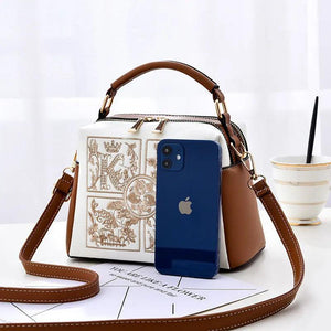 Embroidered Cross body Shoulder Bag - MRC STORE