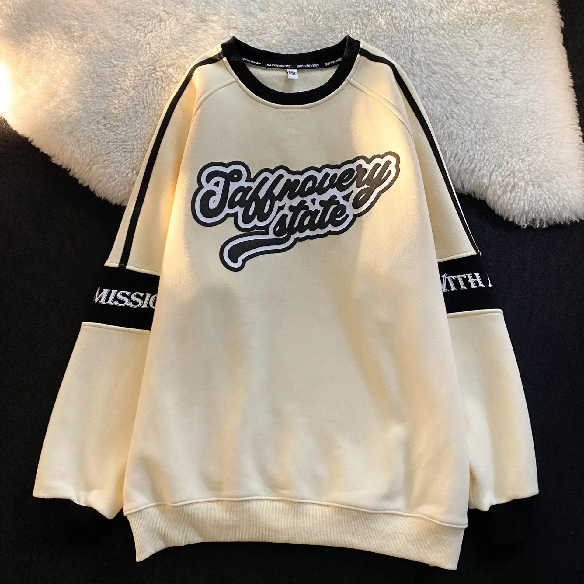 Retro Chenille Crew Neck Sweater - MRC STORE