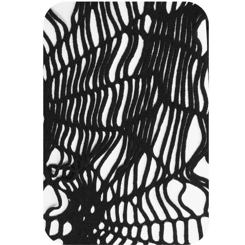 Women's Black Skull Fishnet Stockings for Halloween - Halloween costume - MRC STORE