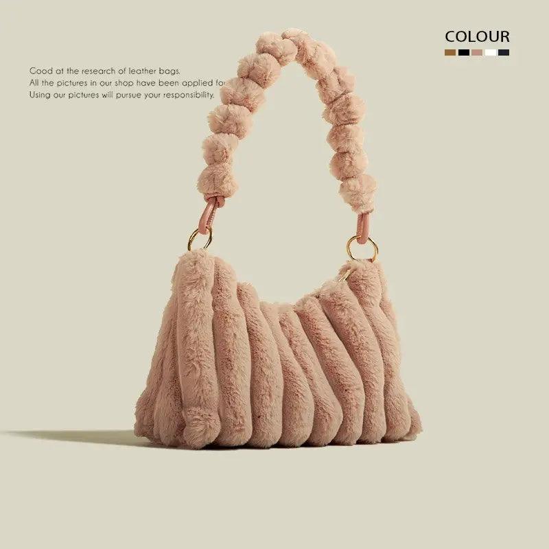High Grade Plush Shoulder Bag - MRC STORE