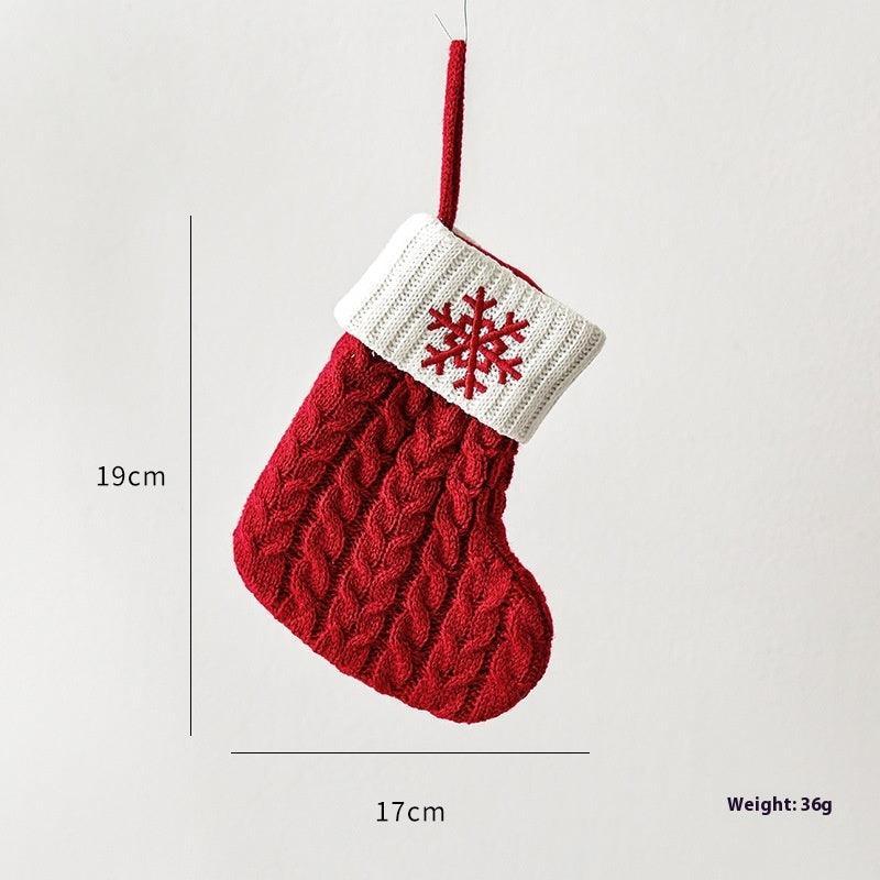 Knitted Christmas Stockings – Festive Decorations for Your Holiday Scene Layout - MRC STORE