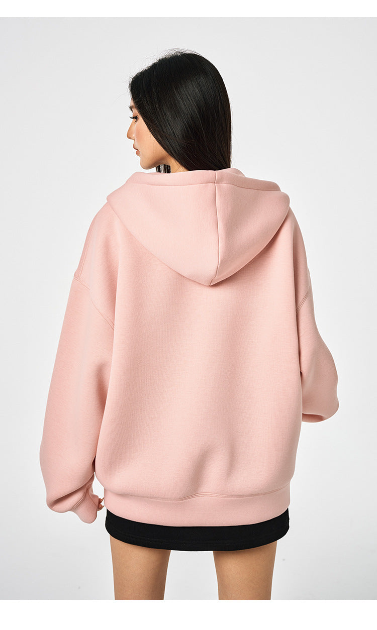 Unisex Retro Hoodie - Loose Solid Color My Store