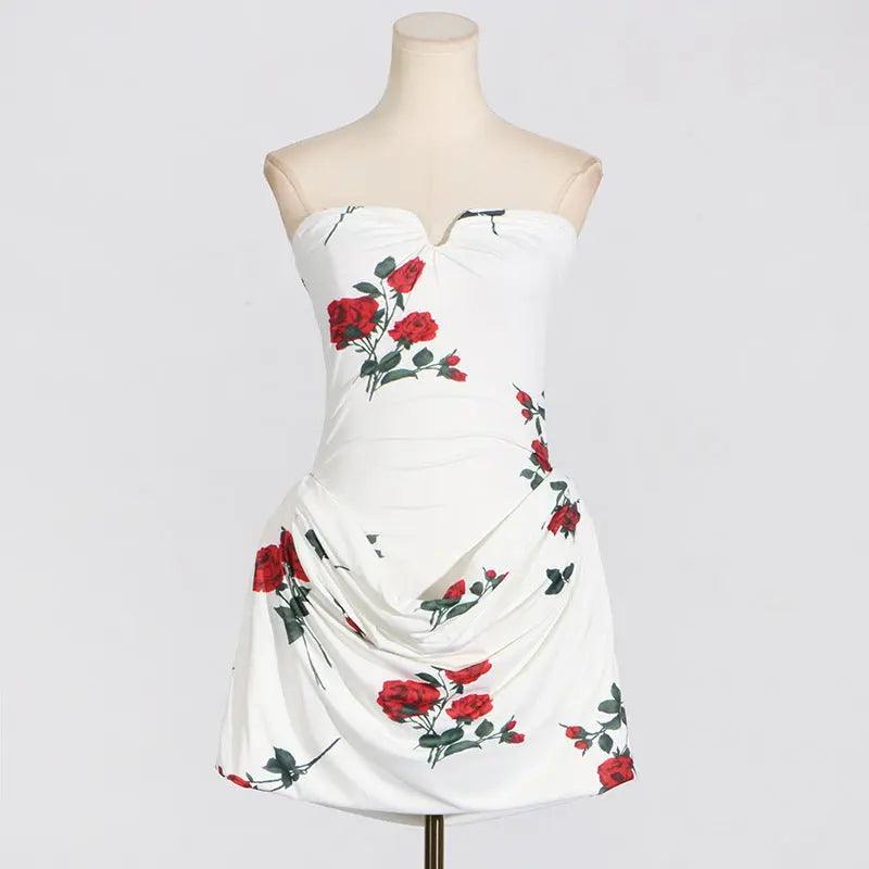 Elegant Pleated Dress - MRC STORE