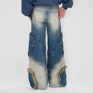 Heavy Tooling Rinse Dyed Jeans - MRC STORE
