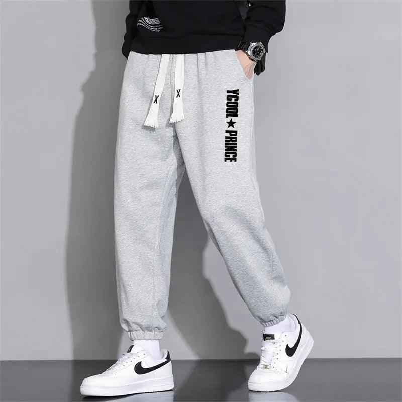 Cropped Casual Loose Long Pants - MRC STORE