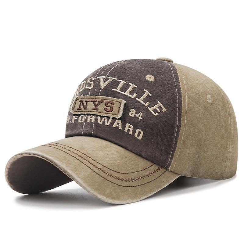 vintage cap Letter Embroidered Duckbill Cap – Stylish & Functional Headwear - MRC STORE