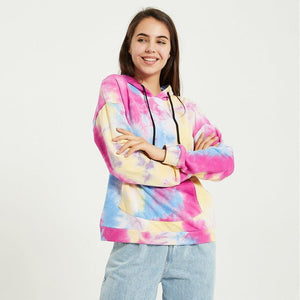 Tie-Dye Loose Fit Hoodie - MRC STORE