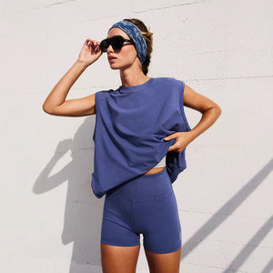 Women’s Sportswear Set - Sleeveless Shorts My Store