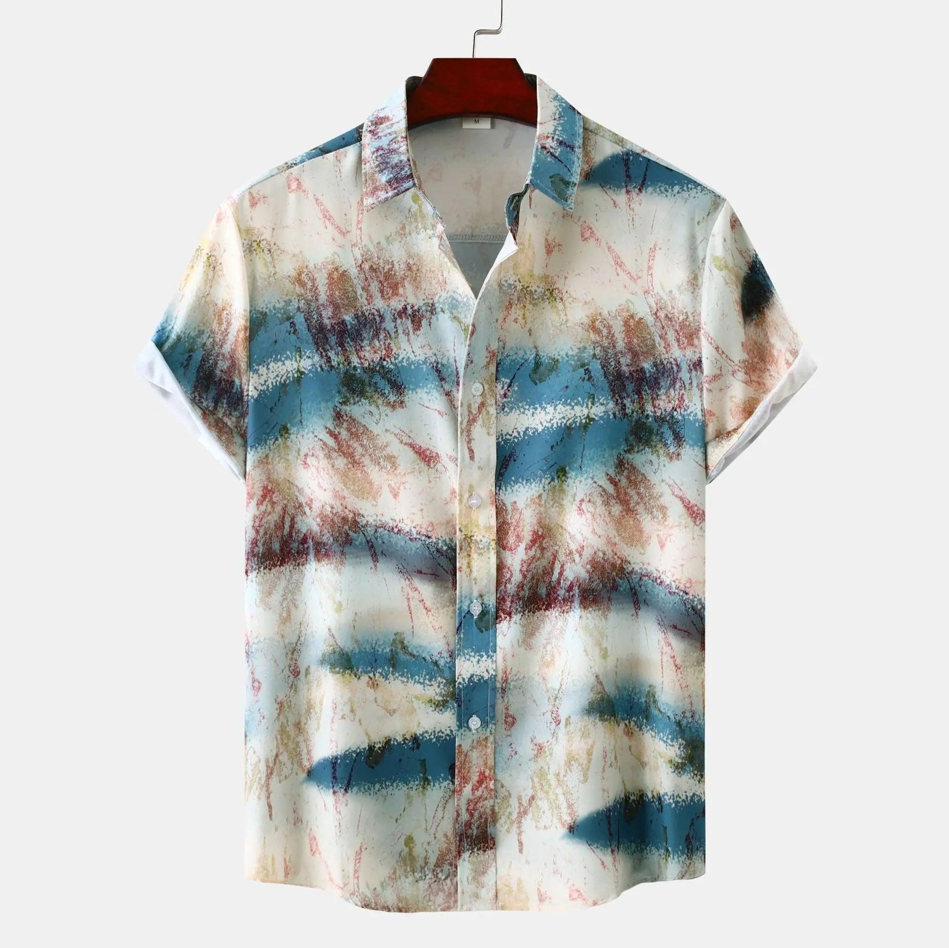 Hawaiian Floral Shirt - MRC STORE