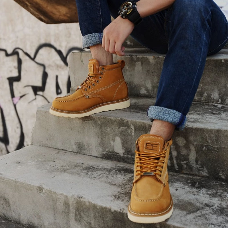 American Style Retro Men’s Leather Casual Shoes MRC STORE