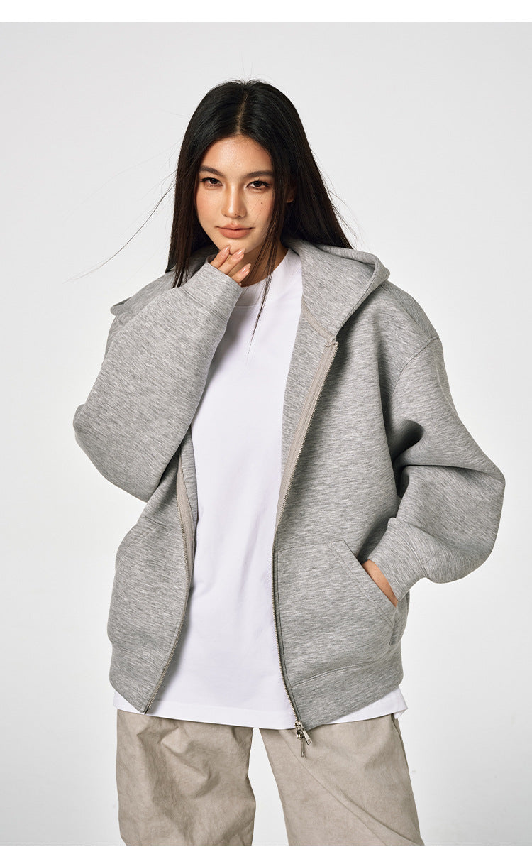 Unisex Retro Hoodie - Loose Solid Color My Store
