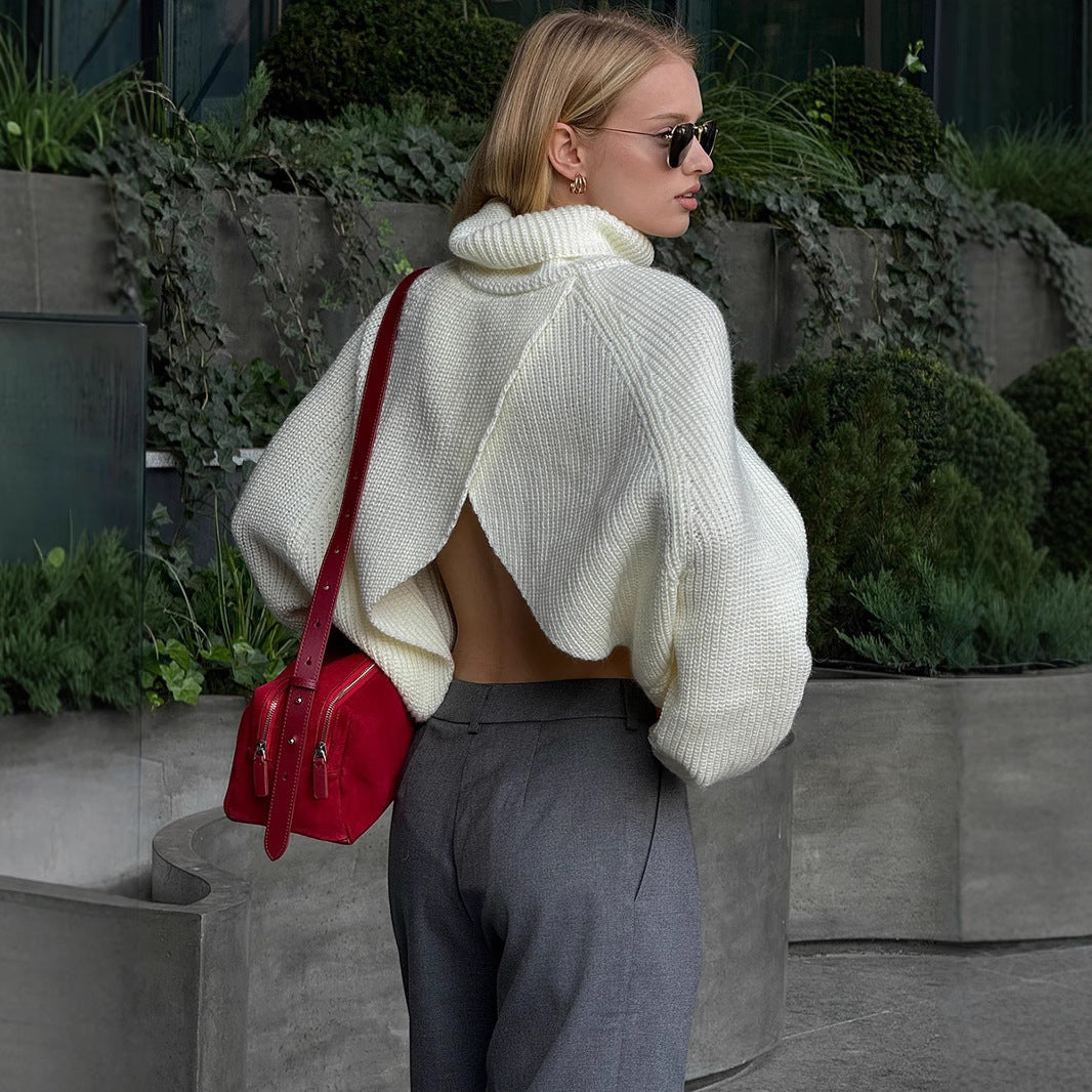 Women’s White Pullover Loose Sweater My StoreÂ
