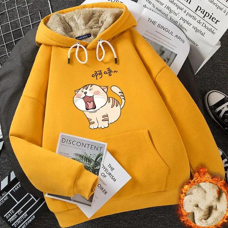 Cozy Chenille Cashmere Hoodie - MRC STORE