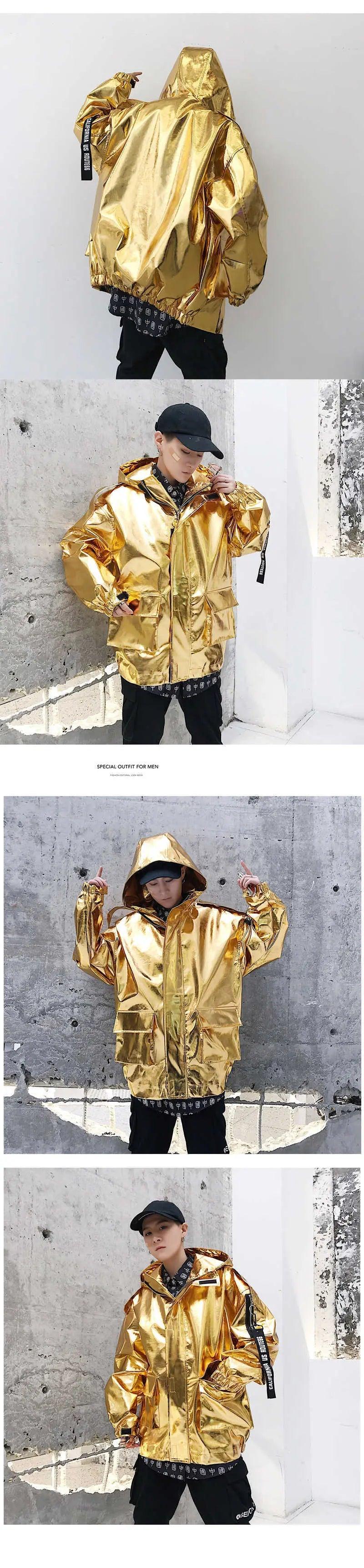 Shiny Loose Jacket - MRC STORE