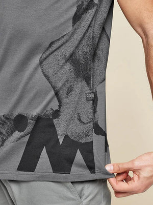 Printed Half-Sleeve Casual Wear T-Shirt - MRC STORE