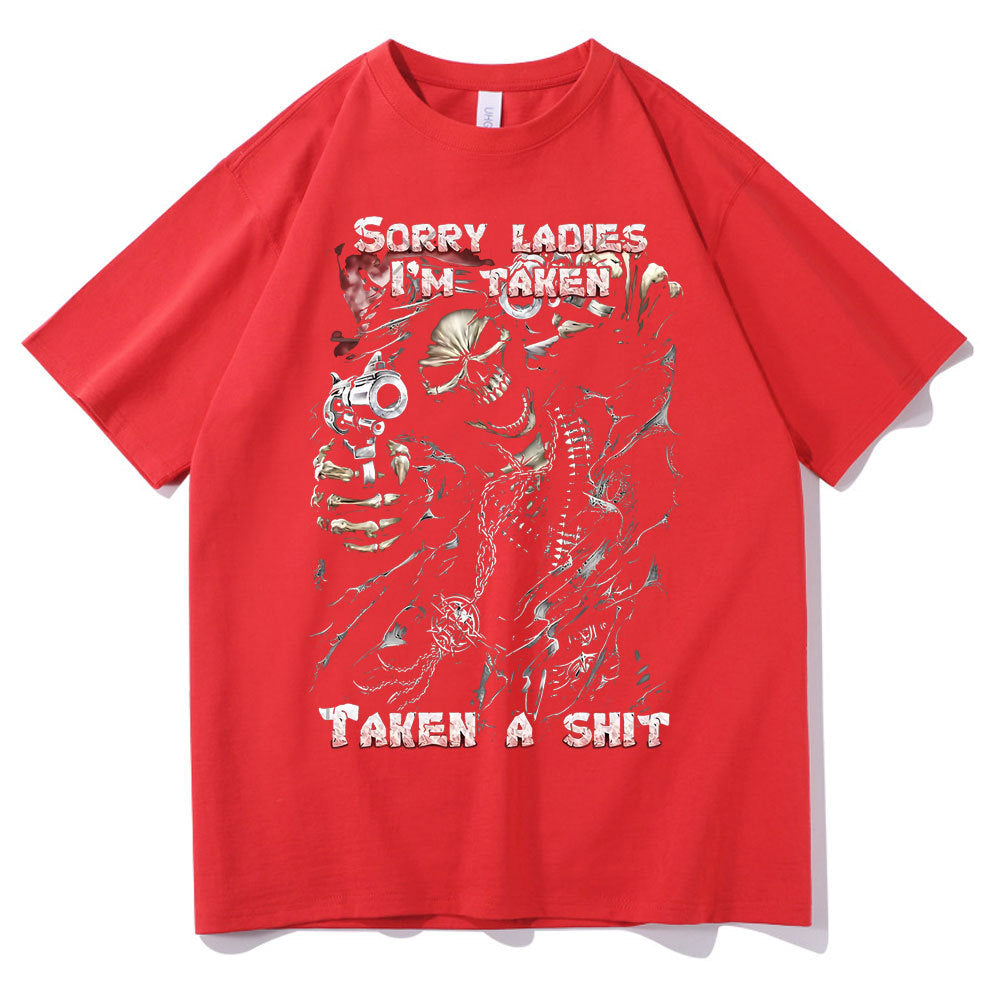 Men’s Graphic T-Shirt - Skull Taken Print My Store