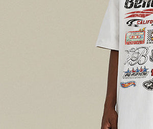 Men’s Oversized T-Shirt - Cartoon Washed Print My Store