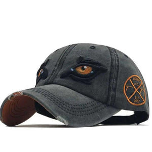 Eye Embroidered Cap - MRC STORE