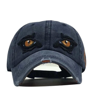 Eye Embroidered Cap - MRC STORE