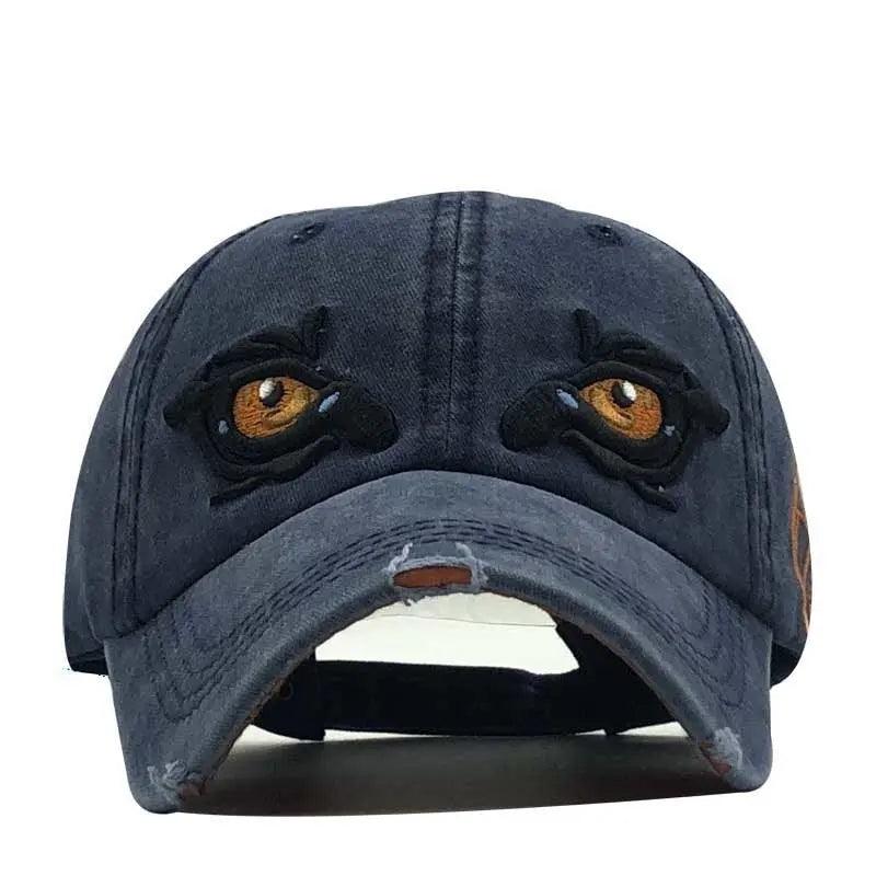 Eye Embroidered Cap - MRC STORE