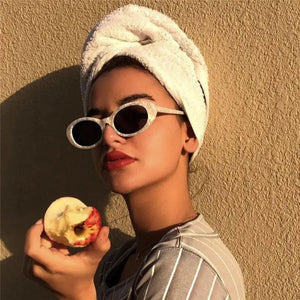 Retro Oval Sunglasses - MRC STORE