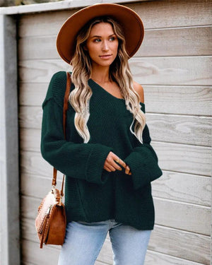 V-neck Sweater - MRC STORE
