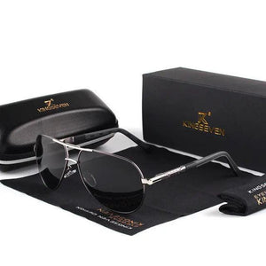 Polarized Unisex Sunglasses with Silicone and Aluminum Alloy Frame - MRC STORE