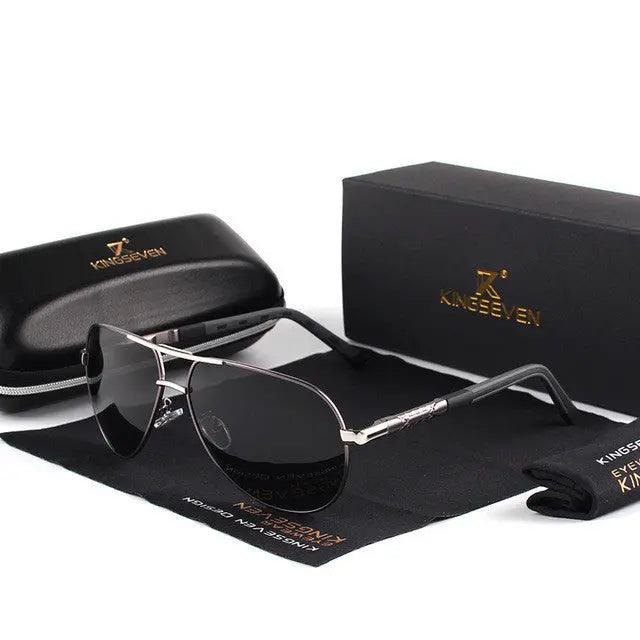 Polarized Unisex Sunglasses with Silicone and Aluminum Alloy Frame - MRC STORE