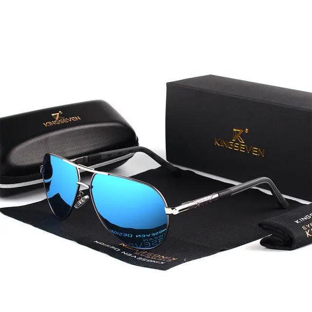 Polarized Unisex Sunglasses with Silicone and Aluminum Alloy Frame - MRC STORE
