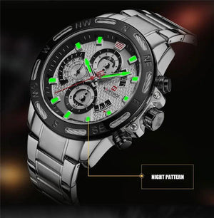 NaviForce NF9165 Multifunctional Waterproof Quartz Watch - MRC STORE