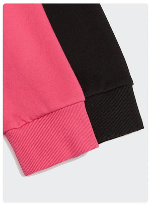 Unreal Heart Foam Print Crew Neck Sweatshirt - MRC STORE