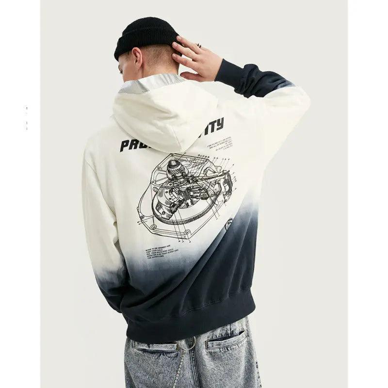 Casual Cotton Hooded Sweatshirt - MRC STORE