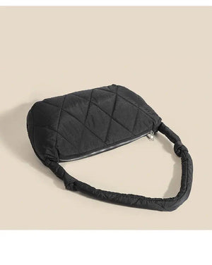 Down Cotton Rhombus Crossbody Bag - MRC STORE