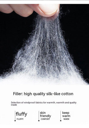 Winter Glossy Hooded Cotton Coat - MRC STORE