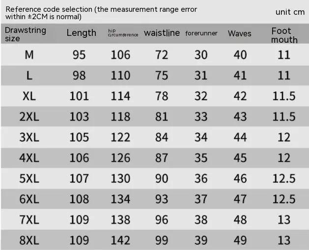 Winter Elastic Waist Down Trousers - MRC STORE