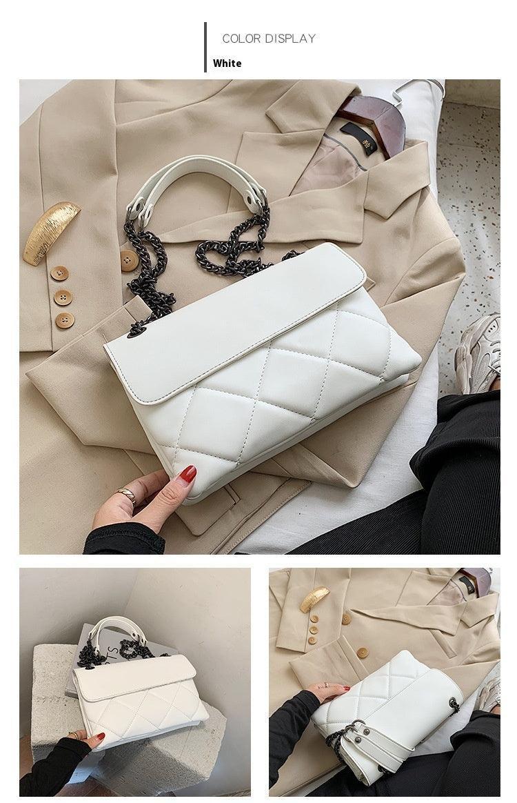 Chain Underarm Rhombus Messenger Bag – Stylish Women's Shoulder Bag - MRC STORE