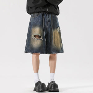 Men’s Ripped Jeans - American High Street Retro My Store