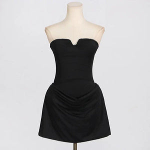 Elegant Pleated Dress - MRC STORE