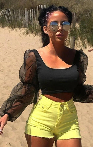 Elastic sleeve top - MRC STORE