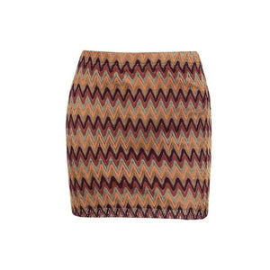 Ripple Knit Hip Skirt - MRC STORE